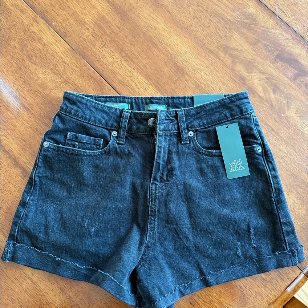 Wild Fable Dark Denim Jean Shorts